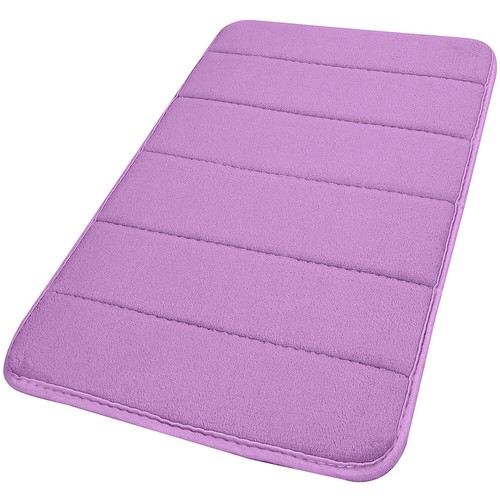 Premium Memory Foam Bath Mat Soft Non-Slip Absorbent Bathroom Rug Shower Carpet - Picture 64 of 91