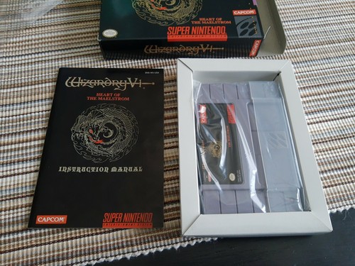 Wizardry V Super Nintendo SNES Como Nuevo RPG/NUEVO ESTADO ABIERTO - Imagen 6 de 9