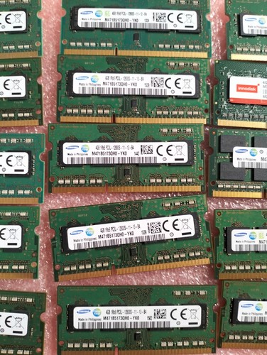 Lot of 20 x 4GB PC3/PC3L-12800S 1600MHz Laptop Memory - Picture 4 of 7