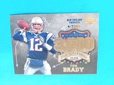 2006 UPPER DECK TOM BRADY #3KP-TB 3000 YARD PASSING CLUB INSERT NE PATRIOTS