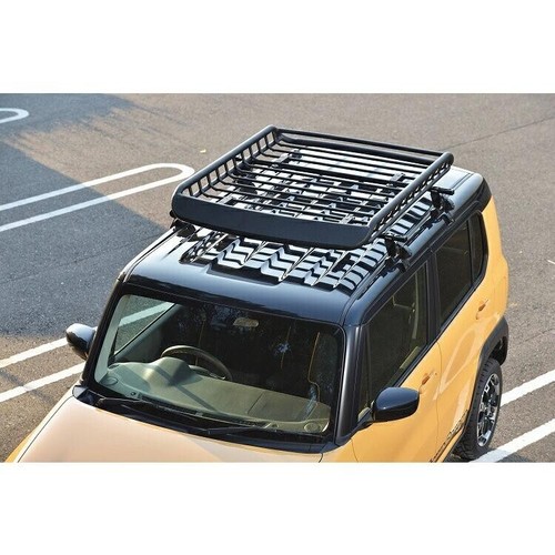 SHOWA GARAGE Universal Aluminum Roof Rack Carrier Basket Cargo Luggage SUV 4x4 - Picture 13 of 15