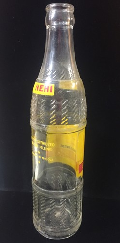 Vintage NEHI SODA 10oz Glass Bottle - Picture 4 of 12