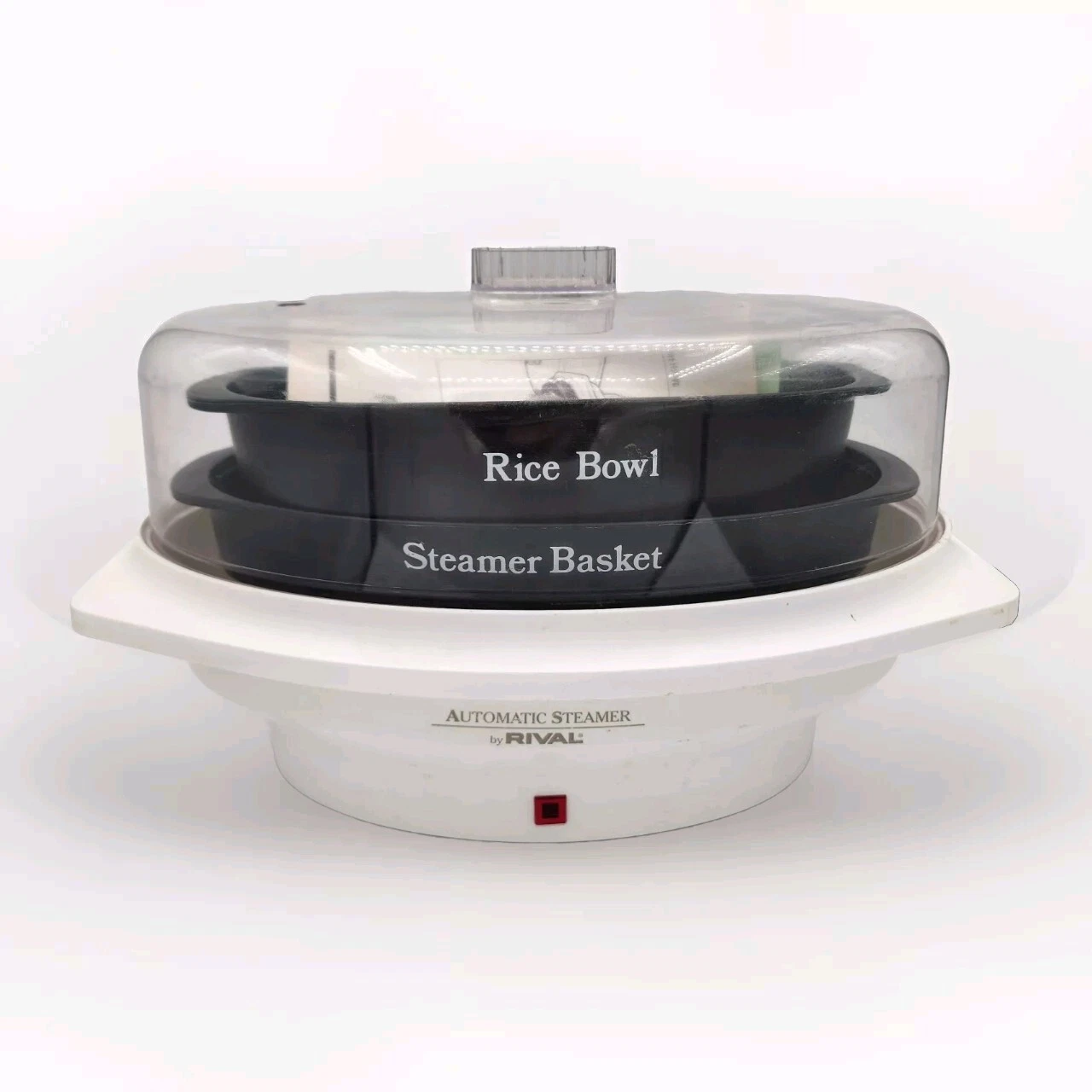 RIVAL Automatic Steamer Rice Cooker Rice Bowl Steam Basket Complete Works Clean