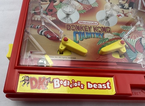 1995 Nintendo Donkey Kong Country Super Electronic Pinball Game Works Great Cond - Picture 11 of 14
