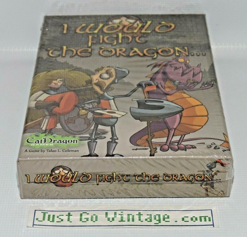 CatDragon Games I Would Fight the Dragon Card Game BRAND NEW, SEALED, 2018 - Picture 4 of 4