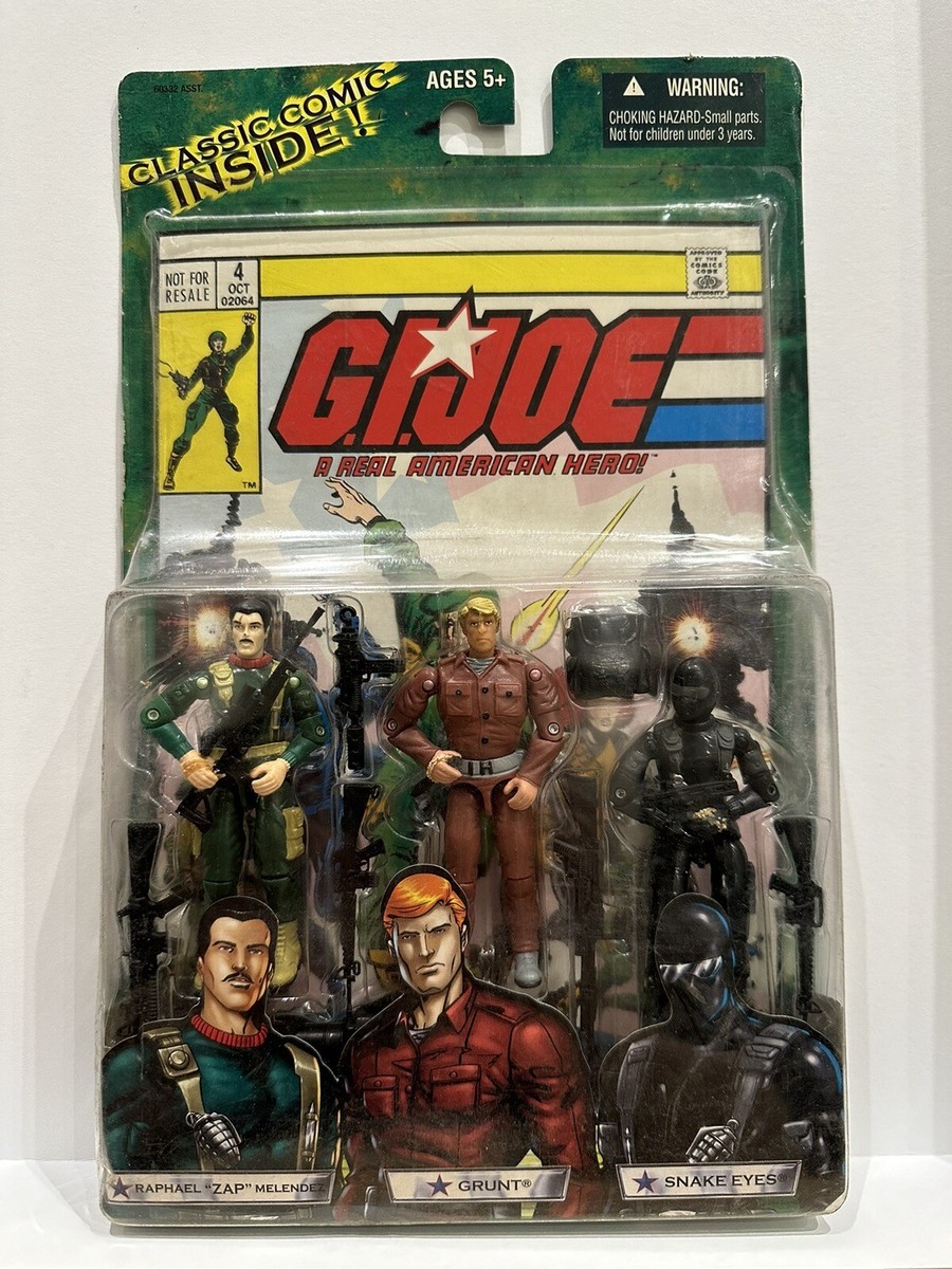 G.I. Joe Classic Collection 3体セット Amazon.com: Gi Joe 3 Pack #75 Dreadnok Ripper , Thrasher , Buzzer