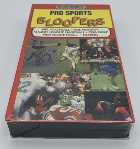 NEW Pro Sports Bloopers VHS NFL Football Hockey Baseball Golf Boxing Basketball - Picture 3 of 4