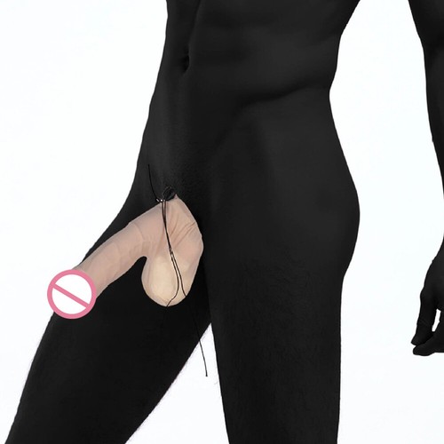 Mens Penis Sheath Cover C-string Lingerie Briefs Pouch Sleeve Tights Lingerie ✲ - Picture 13 of 30