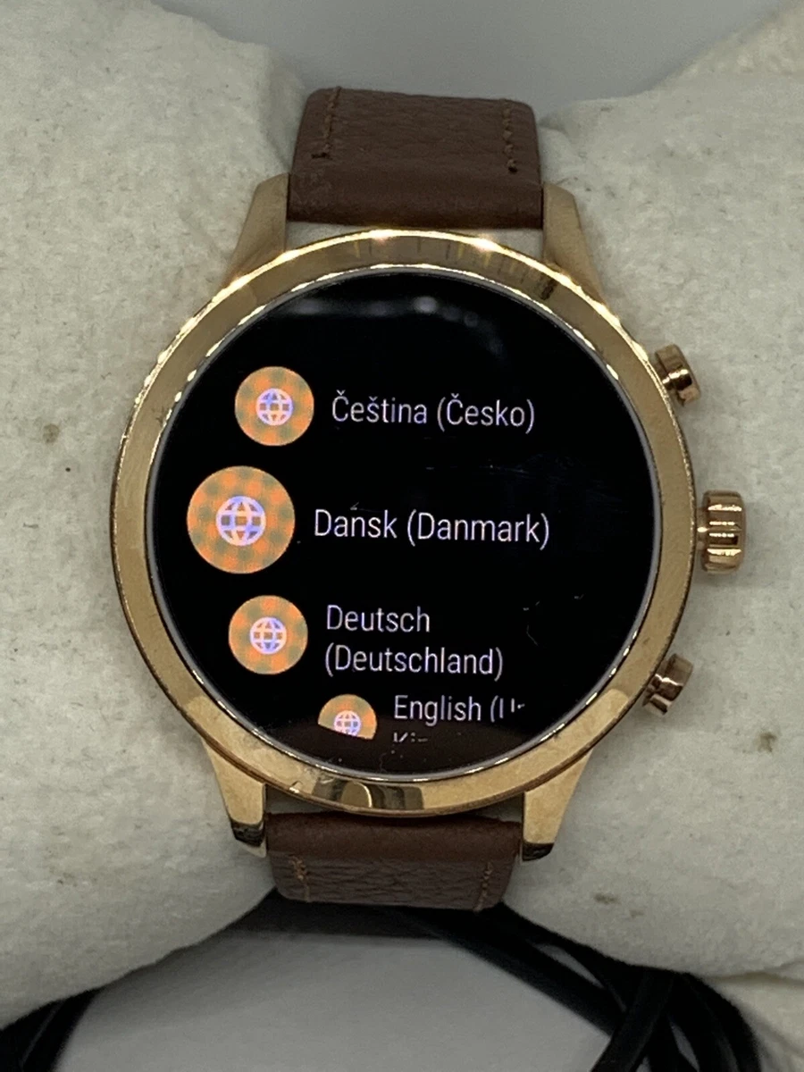 Michael Kors Gen 4 Genuine Smart Watch fully working W Custom Band MKT5046 RZ56
