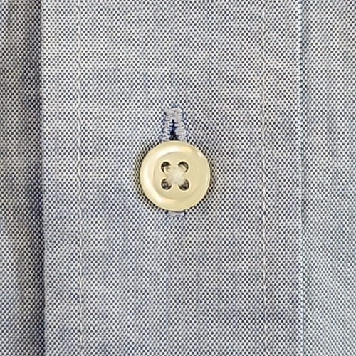Lanesboro Bügelfreies Hemd Herren 17-34/35 (XL) Französisch Blau Langarm Button Down - Bild 3 von 14