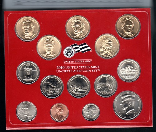 2010 US DENVER HALF OF US MINT SETS IN PACKAGE MINT - Picture 3 of 3