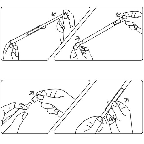 Bleistift Kabel Adapter Bleistift Hülse Bleistift Tasche Abdeckung - Afbeelding 8 van 12