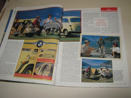 Markt Automobil 8 2001 Heinkel 103 A1 BMW 600 Reise nach Italien - Bild 4 von 6