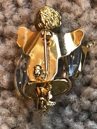 Vintage Original Daniel Swarovski Crystal Christmas Angel Pin Brooch RETIRED - 第 20/21 張圖片