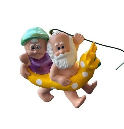 1998 The Clauses On Vacation Hallmark Keepsake Ornament Christmas T13 - Picture 11 of 12