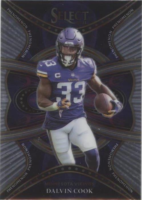 2021 Panini Select Dalvin Cook #PHE-15