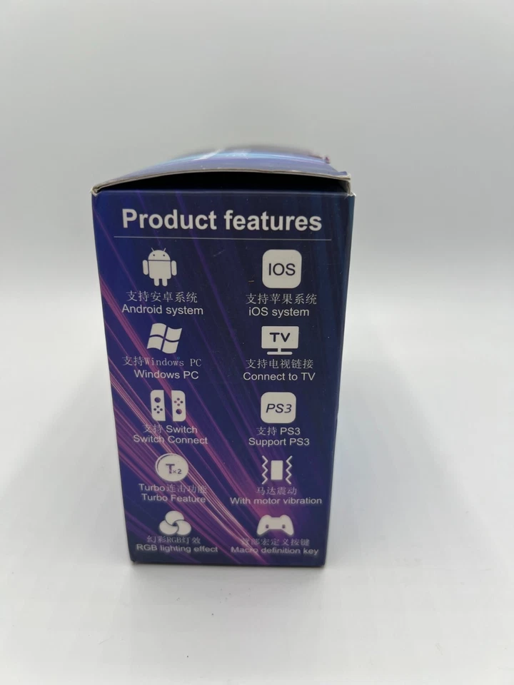 Wireless Pro Controller für android/ios/windows/ps3/nintendo switch/Tv/RGB LED - Bild 2 von 4