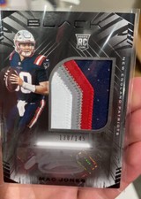 2021 Panini Black Mac Jones True RPA /149. 4 COLOR PATCH 🔥🔥🔥