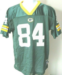vintage-YOUTH-GREEN-BAY-PACKERS-84-JAVON-WALKER-Reebok-XL-NFL-Football-boys