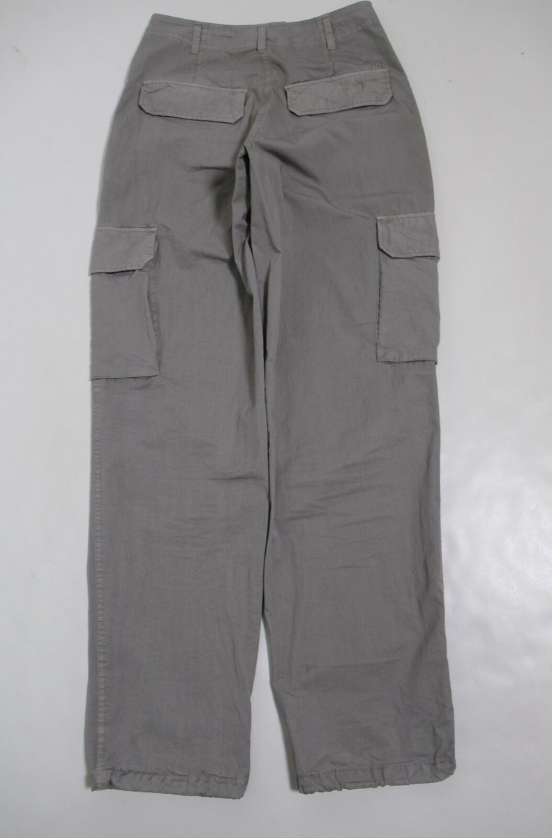 Kith Women's Evans Cotton Nylon Utility Pant Statue Gray