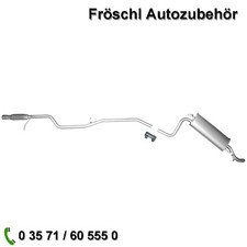 Komplette Auspuffanlage Auspuff für Fiat Seicento 600 05/98- p*