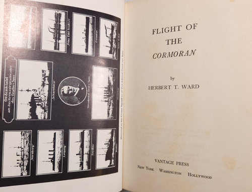 1970 Flight Of The Cormoran Herbert T Ward Signed 1st Ed WWI German Kriegsmarine - Picture 5 of 16