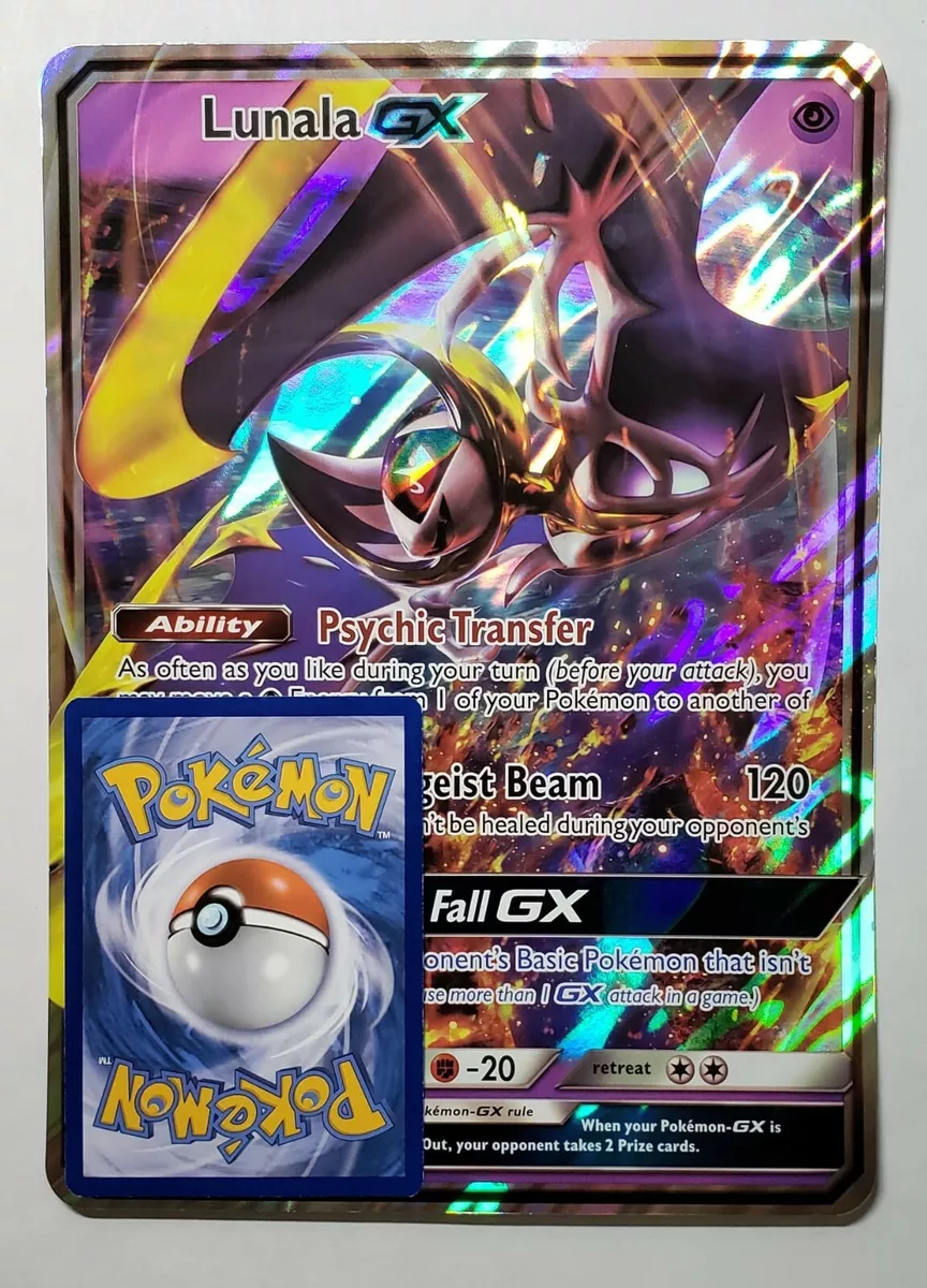 Carta Pokemon Jumbo Ho-oh Gx Rainbow (pt) Original + Brindes