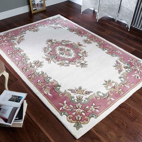 Hand-Tufted Royal Aubusson Wool Rug – Antique Style, High Quality Oriental Rug. - Picture 41 of 66