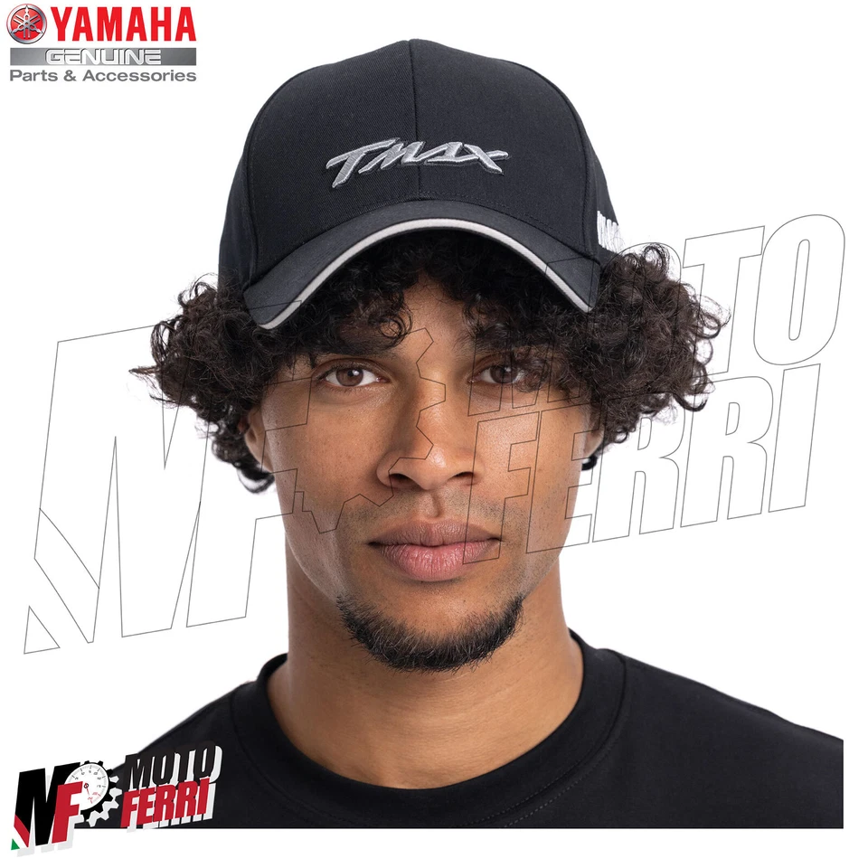 MF8155 Casquette TMax Originale Yamaha Racing Noir / Gris - Photo 3/4