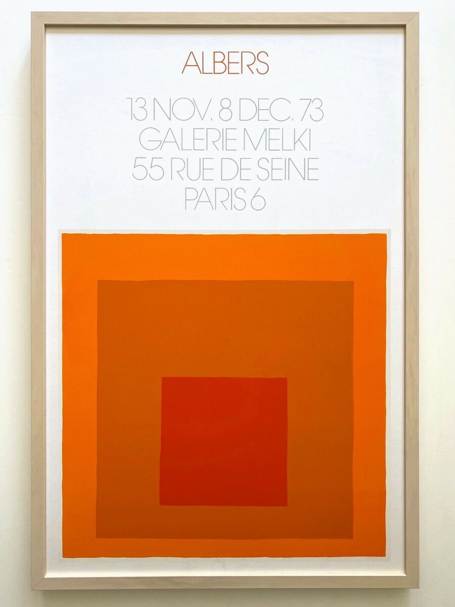 Vintage 1973 G. Le Meilleur French Gallery Exhibition Poster Vintage 1973 G. Le Meilleur French Gallery Exhibition Poster