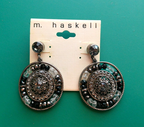 M Haskell Medallion Necklace & Earrings (403) - Picture 10 of 14