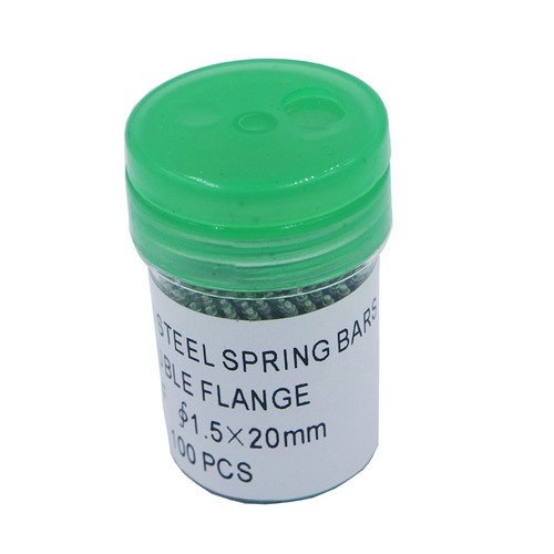 100 Pcs Federstege Uhrenstifte Edelstahl für Uhrarmband Entferner Reparatur - Picture 14 of 25