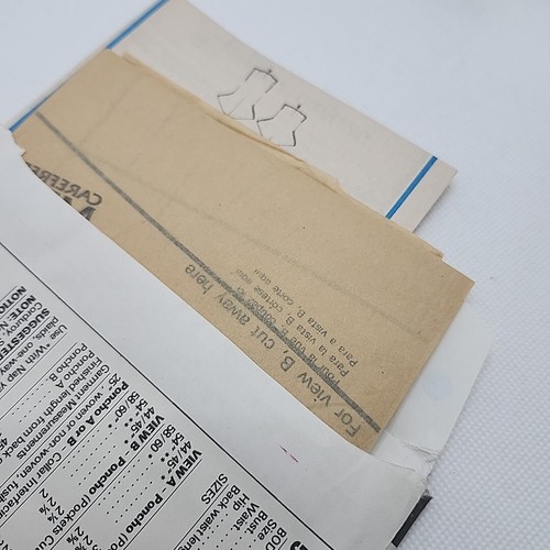 McCall's 5865 Misses' Unlined Poncho Jacket Coat Sewing Pattern Size Small Uncut - Picture 8 of 8