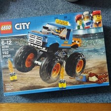 New & Retired 2018 LEGO CITY "Monster Truck" set 60180 w/ 192pcs.