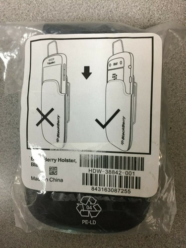 OEM BlackBerry drehbares Holster Etui Hülle Bold 9900 9930 - schwarz - HDW-38842-001 - Bild 3 von 4