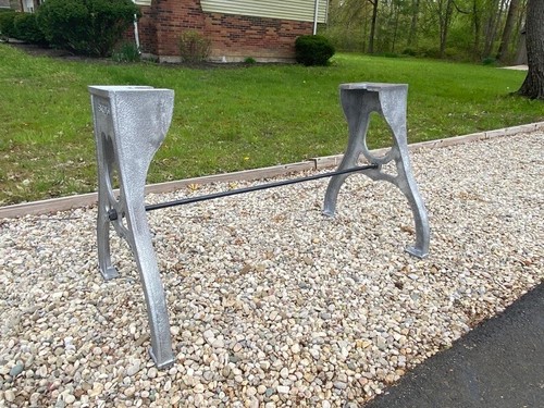 28” Cast Iron Dining Table Legs, Desk Base, Industrial design, Trestle - Picture 8 of 8
