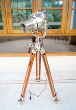 Lampe Hollywood trépied en boi…
