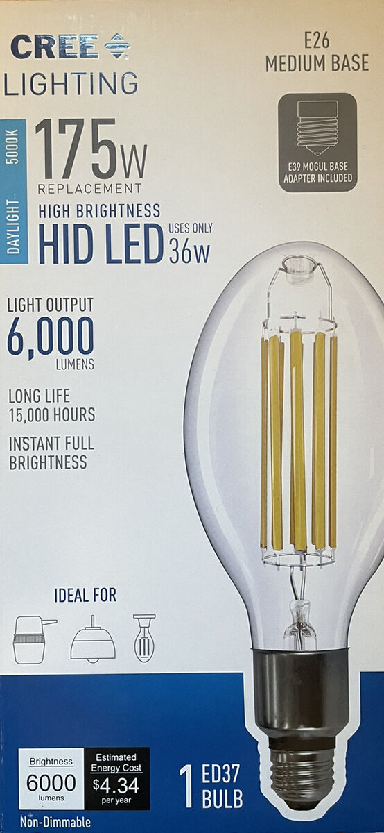 Ed37 led bulb deals