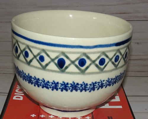 Boleslawiec Vintage handgefertigte polnische Keramik Keramik übergroßer Kaffee-/Suppentasse 22 Unzen - Bild 14 von 20