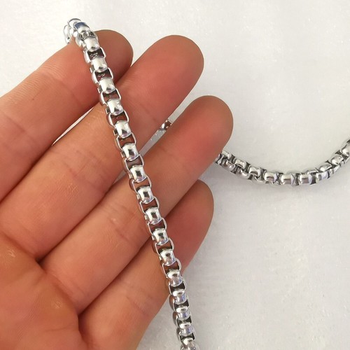 3.3FT (1meter) Bulk optional Jewelry Findings Making Stainless steel Chains - Picture 13 of 16