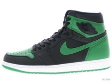 【US10.5】 AIR JORDAN 1 RETRO HIGH OG BLACK GEERN 555088-030 【DS】 In the Box