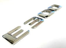 #1 E300 CHROME REPLACEMENT FOR MERCEDES REAR TRUNK EMBLEM BADGE NAMEPLATE DECAL