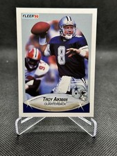 Troy Aikman 1990 Fleer ##384