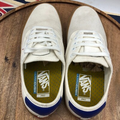 VANS Mens Chima Ferguson Pro White Marshmallow/Gum Skate  display picture 2