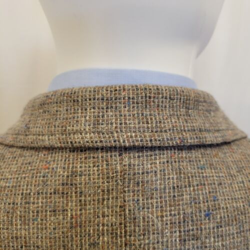 Pendleton sport coat mens 42L barleycorn tweed speckled elbow patch VTG USA - Picture 6 of 20