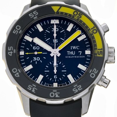 Hanno Main Store Iwc International Watch Company Aquatimer Chrono Iw376709  | eBay