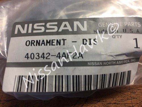 NEW OEM 2015-2018 JUKE COLOR STUDIO WHEEL CENTER CAP-BLACK-- 4-PIECE SET - Bild 3 von 3