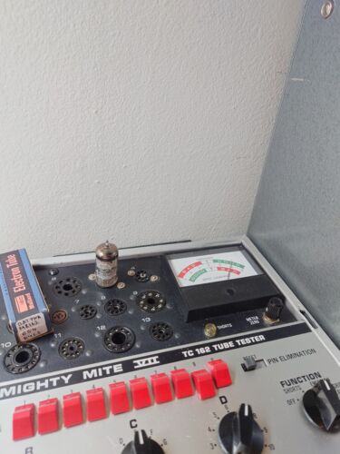 Pair of Mullard 12AT7WA M8162 Tested Coded 654 657 VACUUM TUBE Strong O-Getter - Picture 2 of 17