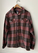 Patagonia Fjord Flannel Shirt Men Sz S Plaid Organic Cotton Outdoor Cabincore