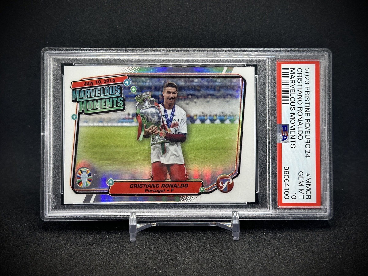 Cristiano Ronaldo 2023 Topps Pristine Euro Marvelous Moments 